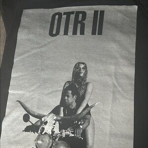 OTR II Black Cotton T-Shirt